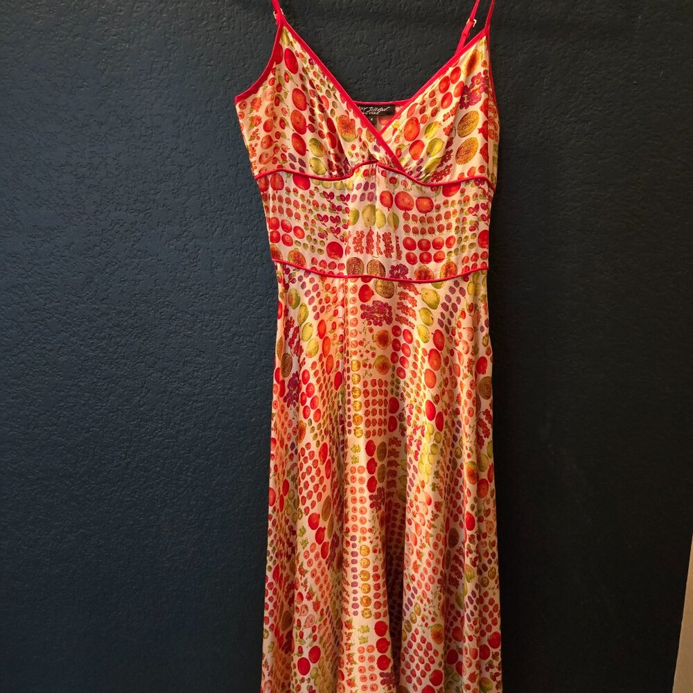 Vintage Betsey Johnson fruit dress, size 4